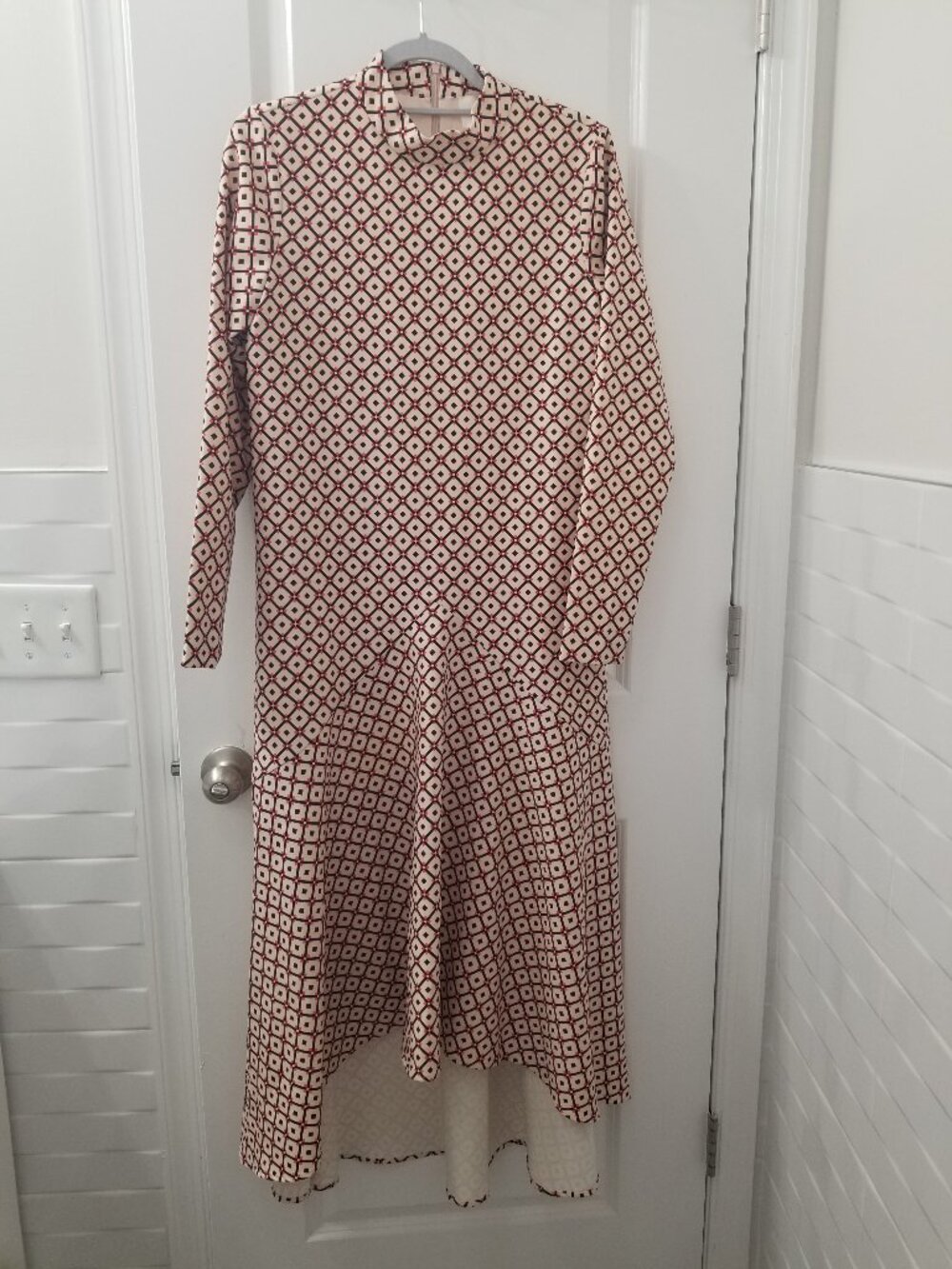 High Low Drop Waist Fitted Dress